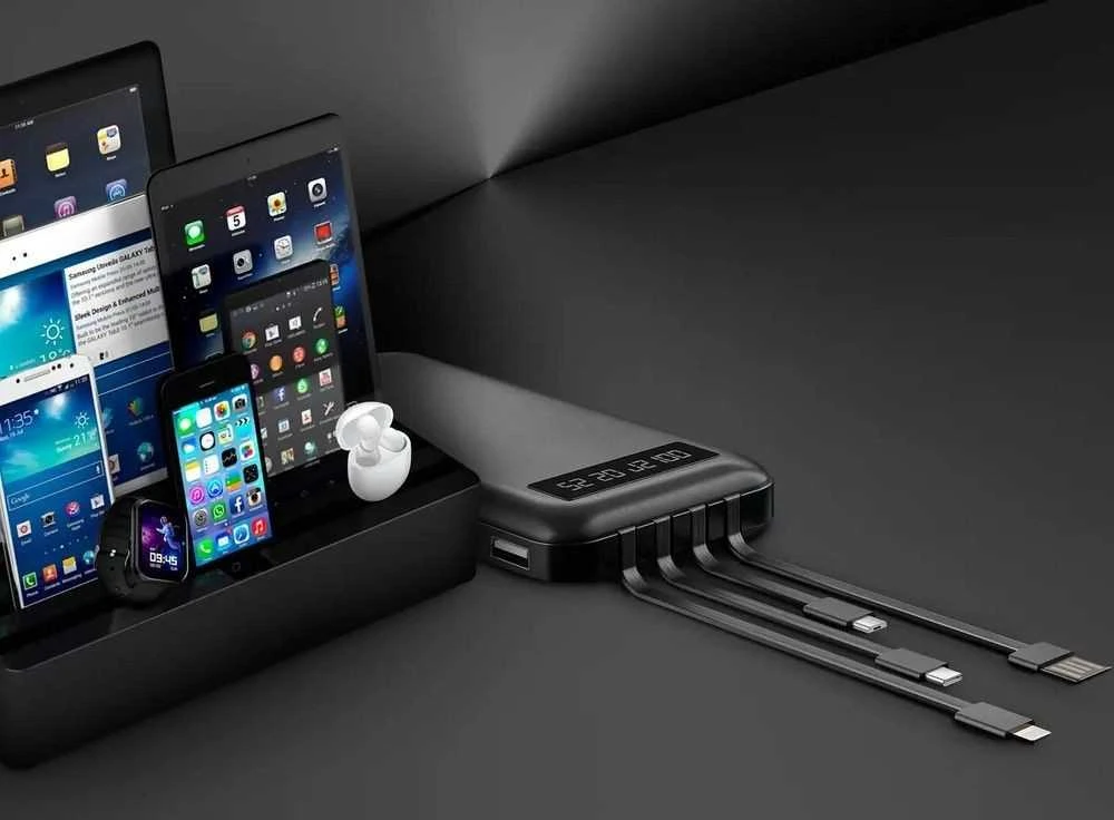 Extralink EPB-083 10000mAh Juodas | Powerbank | Power bank, USB-C
