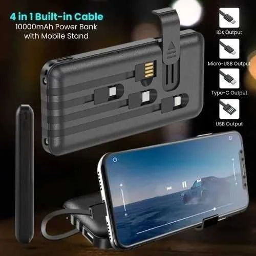 Extralink EPB-083 10000mAh Juodas | Powerbank | Power bank, USB-C
