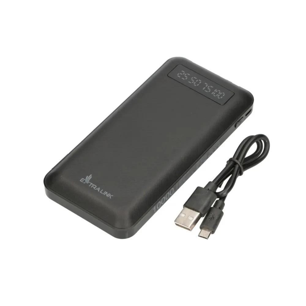Extralink EPB-083 10000mAh Juodas | Powerbank | Power bank, USB-C