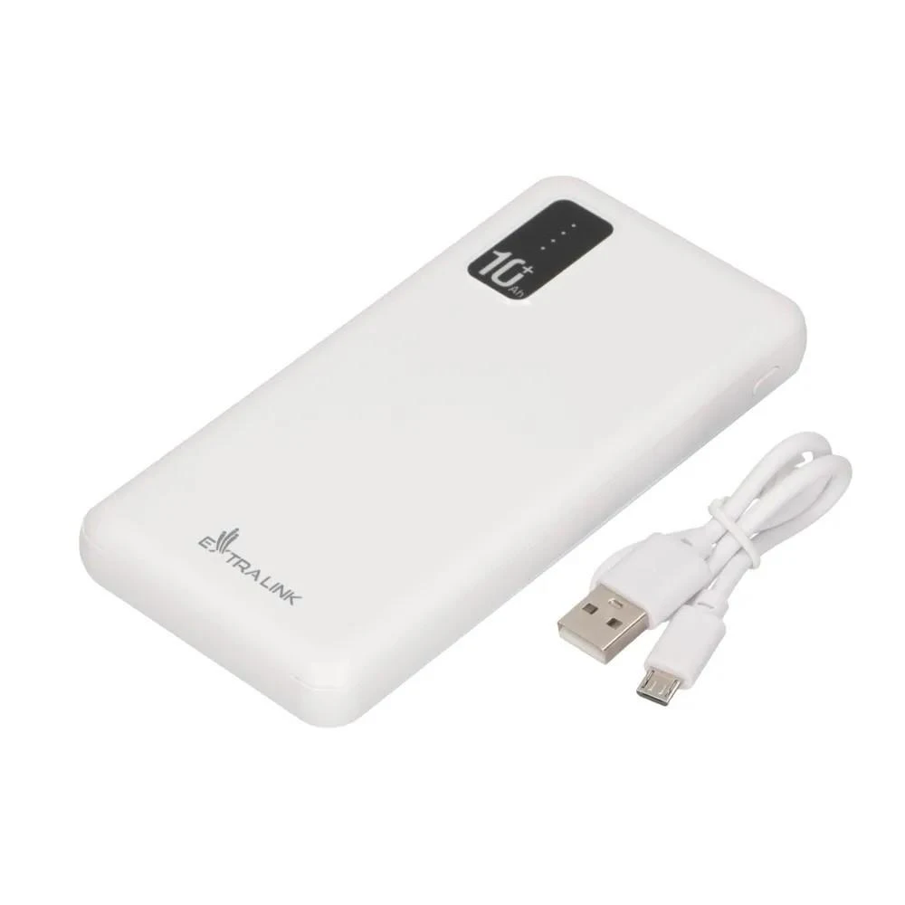 Atsarginis maitinimo šaltinis ("Power Bank") Atsarginis maitinimo šaltinis ("Power Bank") Extralink EPB-098W 10000mAh 5V