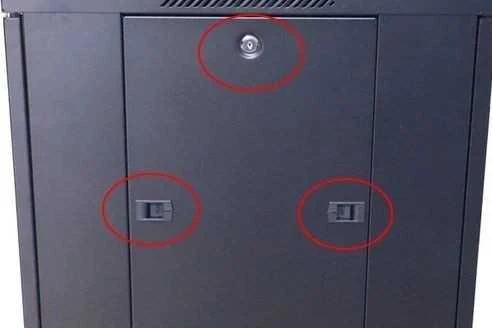 Extralink 27U 600x600 juoda | Rack tipo spintelė | pastatoma ant grindų