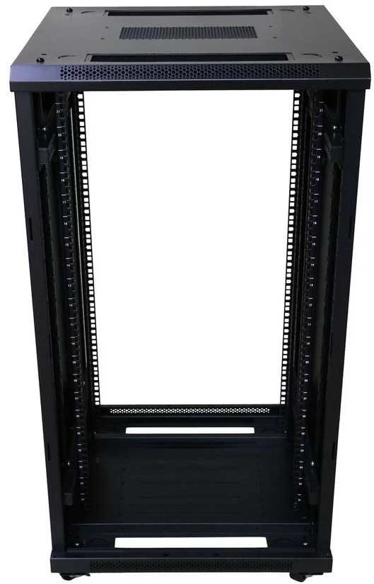 EXTRALINK 22U 600X800 stovima spintelė juodas