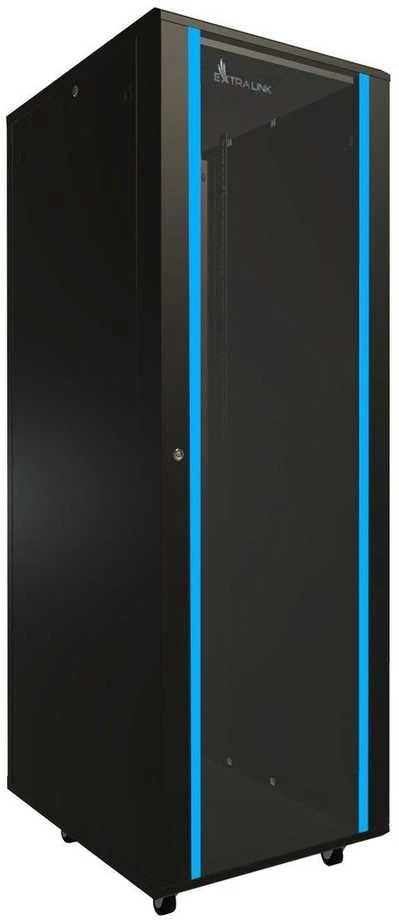 EXTRALINK 37U 600X800 stovima spintelė juodas