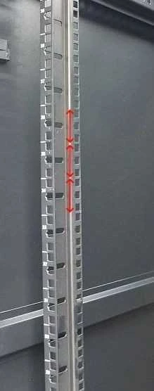 EXTRALINK 42U 800x1000 standing rackmount cabinet juodas