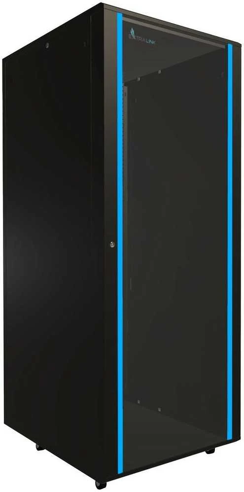 EXTRALINK 42U 800x1000 standing rackmount cabinet juodas