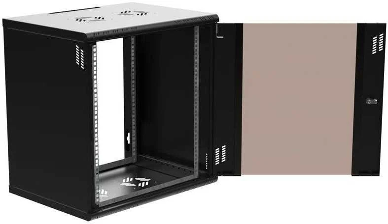 Extralink Premium EX.39342 12U 600x450 Juoda | Spinta stovas | montavimas be įrankių, montuojamas ant sienos