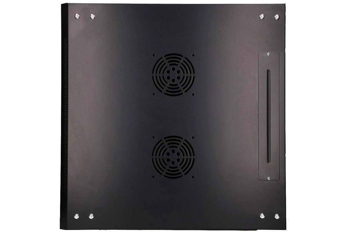 Extralink EX.7263-12U 600x450 Juoda | Spinta stovas | montuojamas ant sienos