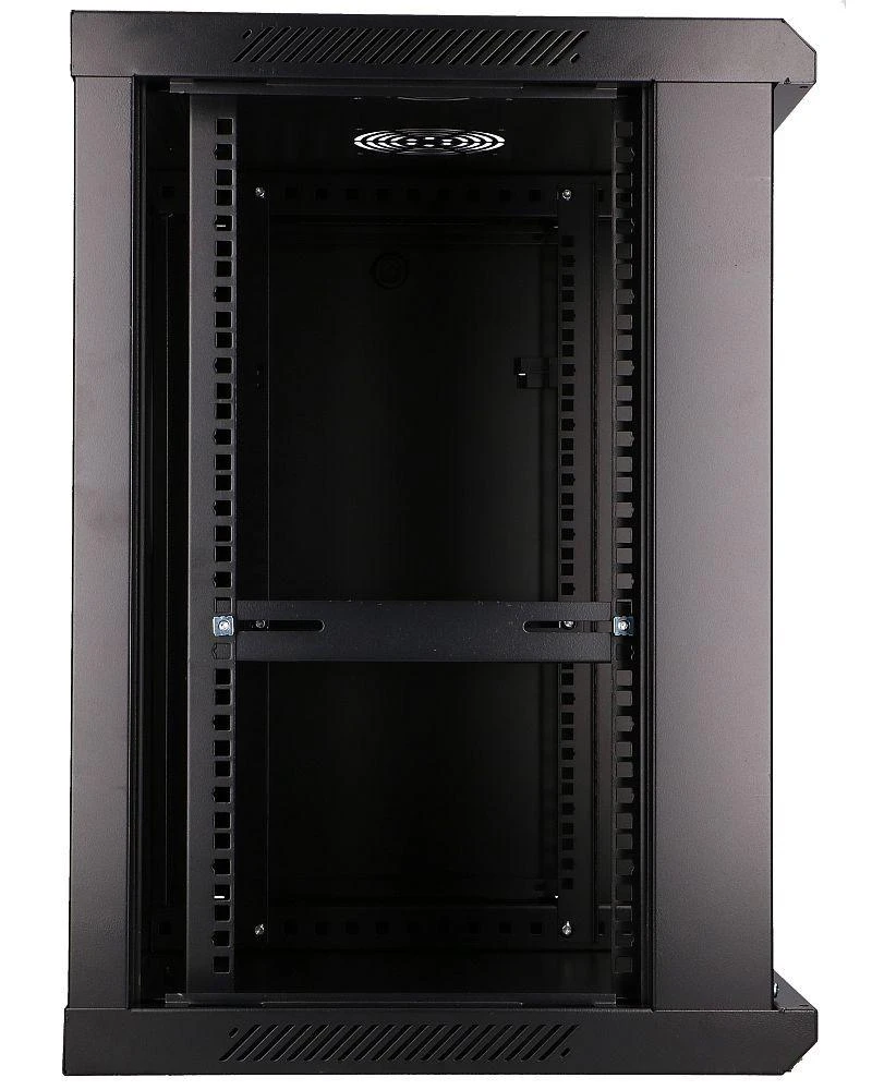 Extralink EX.7256- 12U 600x600 Juoda | Spinta stovas | montuojamas ant sienos