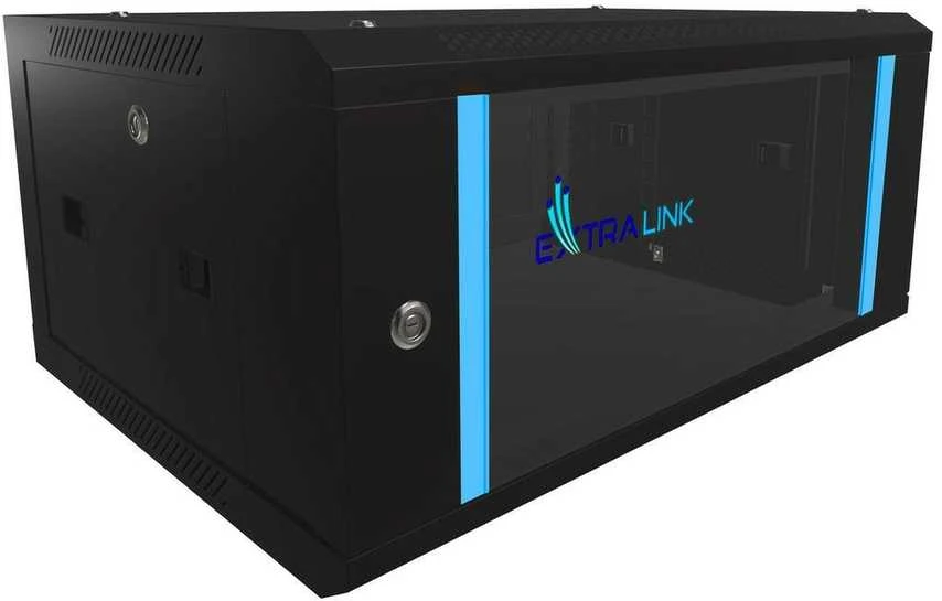 EXTRALINK 4U 600X450 19" RACK CABINET Juodas