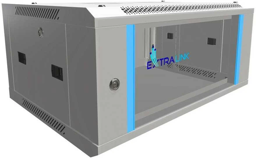 „Extralink EX.8536-4U“ 600x450 pilka | „Spinta“ lentyna | montuojama ant sienos