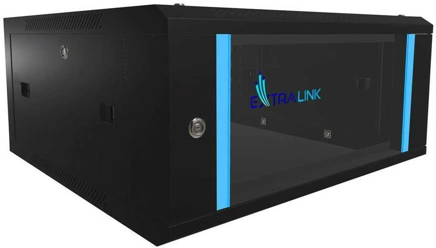 EXTRALINK 4U 600X600 19" RACK CABINET Juodas