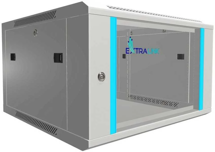 EXTRALINK 6U 600X600 19" RACK CABINET GRAY