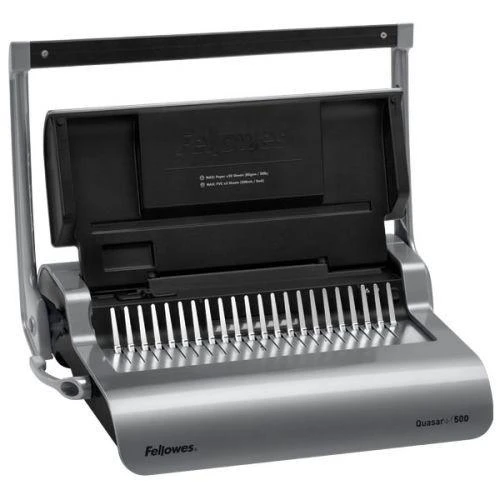 Plastikinių spiralių įrišėjas FELLOWES Quasar+ 500''