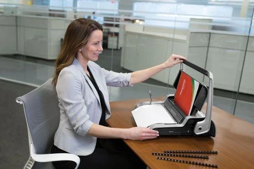 Plastikinių spiralių įrišėjas FELLOWES Quasar+ 500''