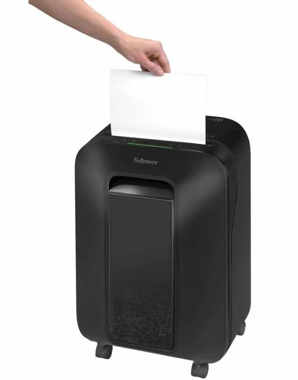 Fellowes LX201 popieriaus smulkintuvas su lapų įdėjimo funkcija