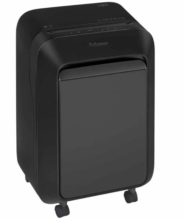 Fellowes MicroShred | LX211 | Juodas | Popieriaus smulkinimas | Kreditinių kortelių smulkinimas | Tradicinis