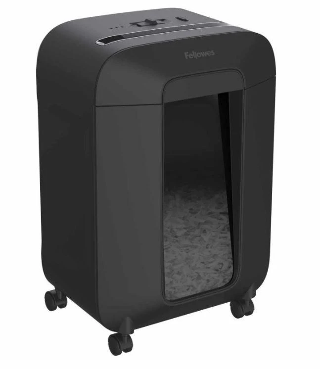 Fellowes Cross-Cut | LX85 | Juodas | Popieriaus smulkinimas | Kreditinių kortelių smulkinimas | Tradicinis