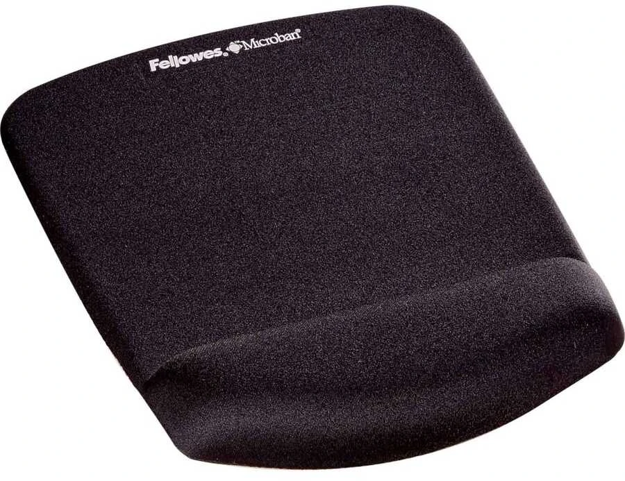 Kilimėlis pelei su riešo atrama FELLOWES PlushTouch™ (9252003), juoda sp.