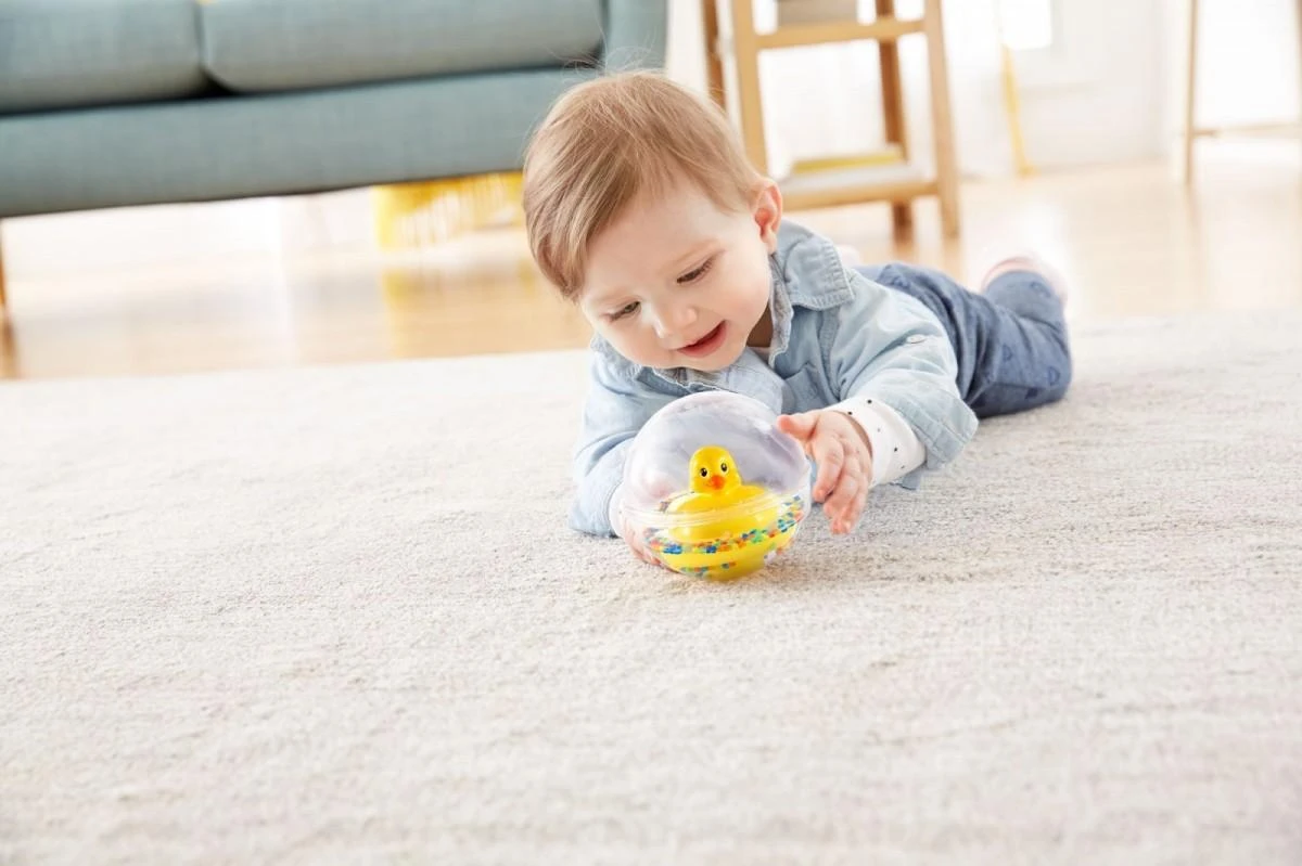 FISHER PRICE žaislas Ančiukas burbule, 75676