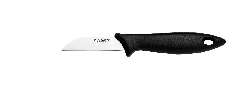Fiskars "Essential" penkių peilių rinkinys su dėklu