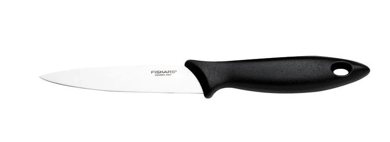 Fiskars "Essential" penkių peilių rinkinys su dėklu