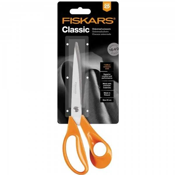 Didelės universalios Fiskars Classic žirklės  25 cm, Creating