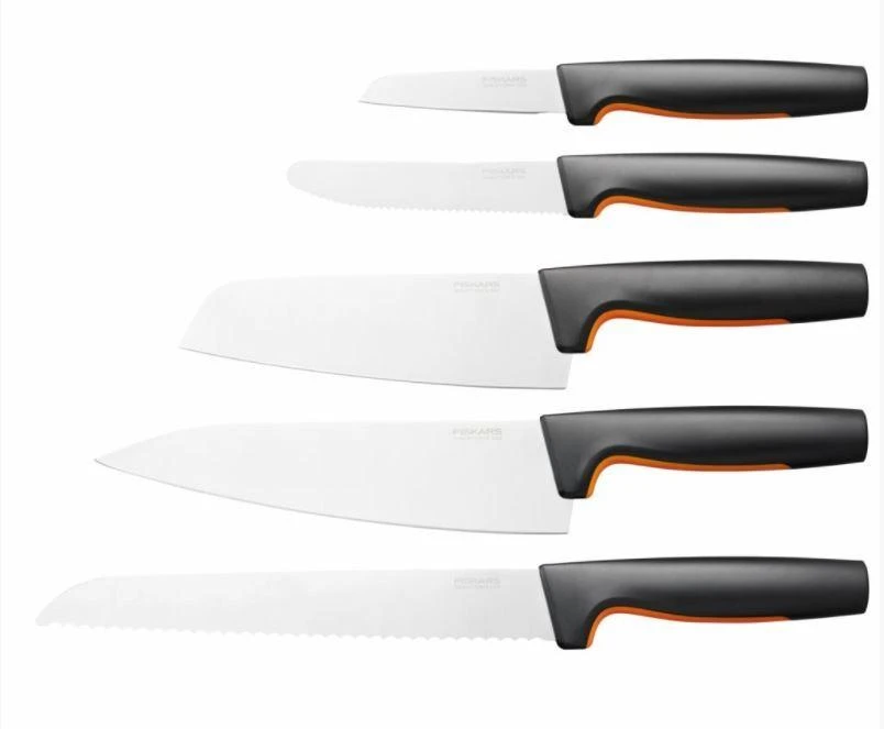Fiskars Functional Form plastikinis peilių dėklas 5 peiliams