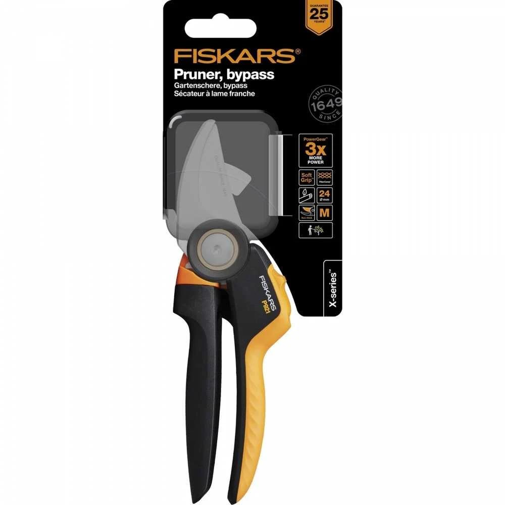 Fiskars X-series sekatorius prasilenkiančiais ašmenimis M (P921) 1057173