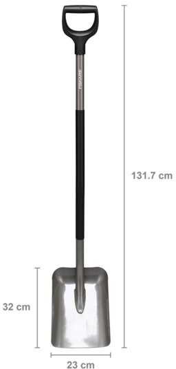 Fiskars Kastuvas 1320 mm rankena d ergo(1066712,1001579,fs132400,f1025376)