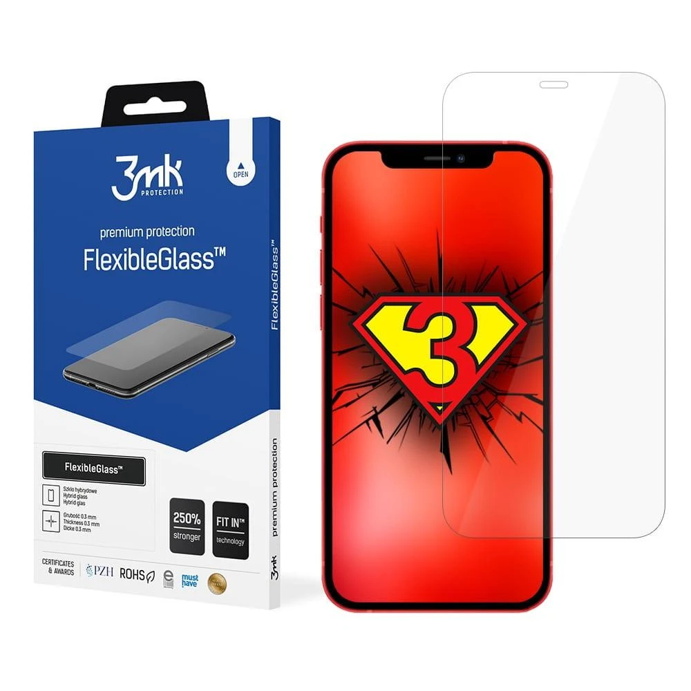 LCD apsauginė plėvelė 3MK Flexible Glass Apple iPhone 12 Pro Max