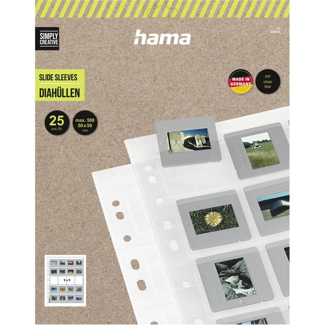 Hama rėmo folija 5x5 20 vnt