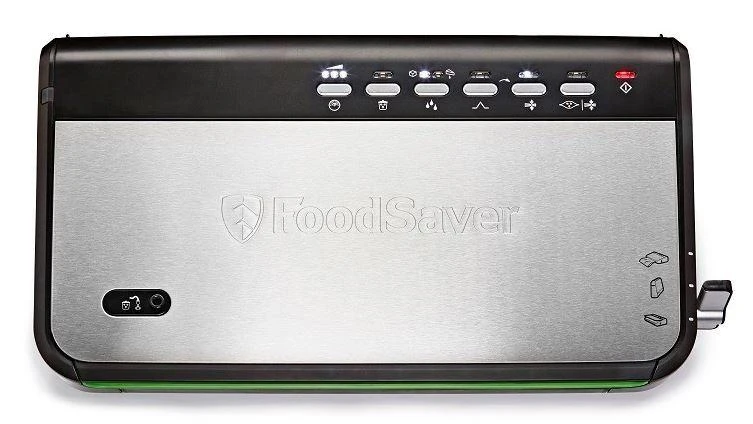 Food Saver Vakuumavimo Aparatas - Foodsaver Ffs005x 0.5 Mbar Juodas Nerūdijančio Plieno