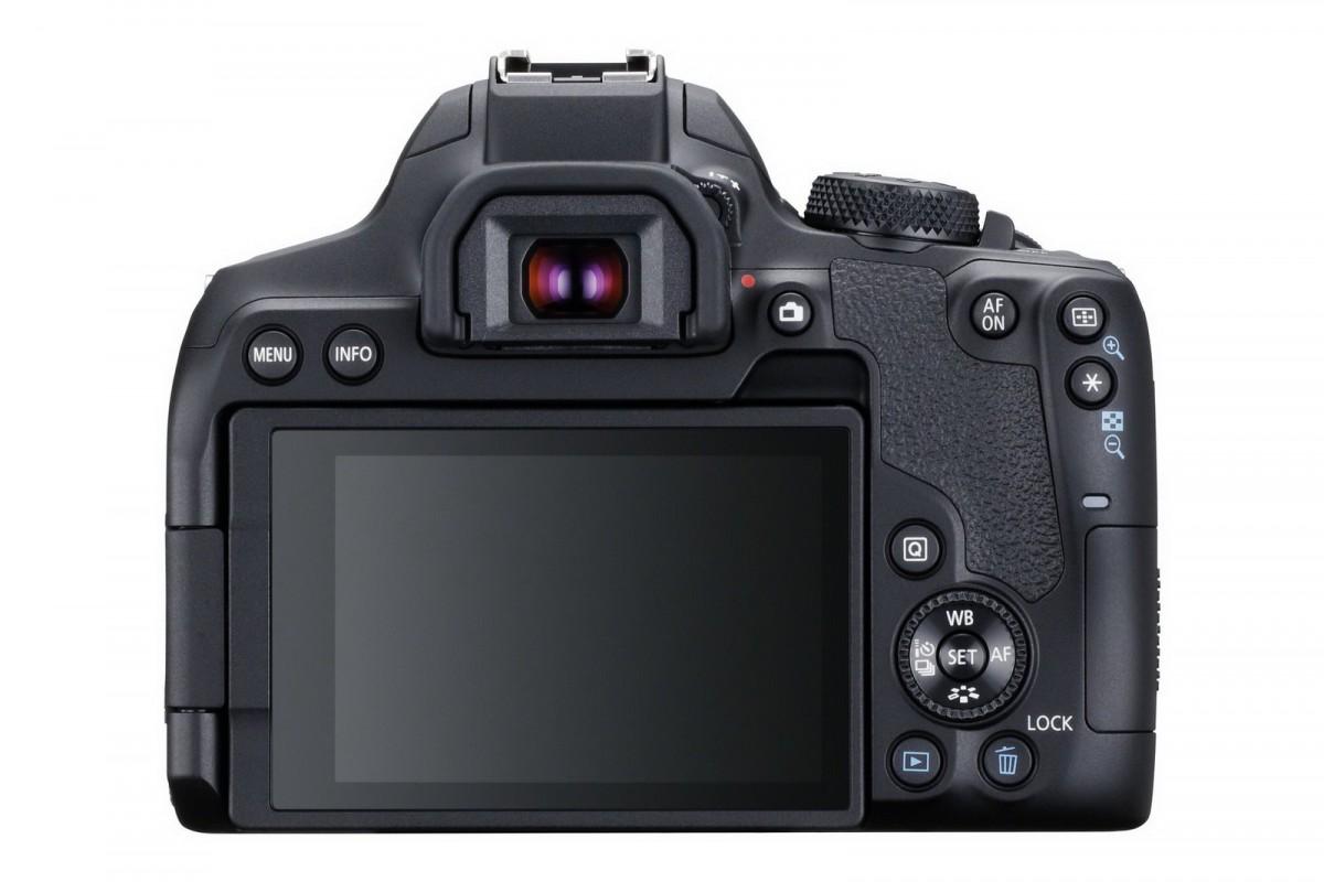 Canon EOS 850D SLR fotoaparato komplektas 24,1 MP CMOS 6000 x 4000 pikseliai Juoda