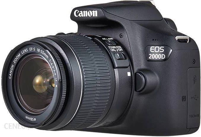Canon | EOS | 2000D 18-55 IS II EU26 | SLR Camera Kit | Megapixel 24.1 MP | Image stabilizer | ISO sensitivity (max) 12800 | Ekranas diagonal 3.0 " | Wi-Fi | Video recording | APS-C | Juodas