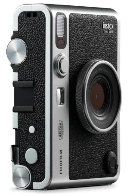 Fujifilm Momentinis fotoaparatas instax mini EVO Juodas (Juodas; USB TYPE micro B)