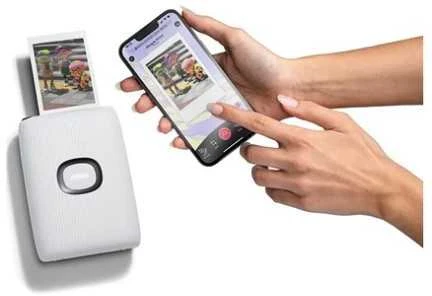 Spausdintuvas „Fujifilm Instax Mini Link 2“ specialusis leidimas, skirtas „Nintendo“ (Clay Baltas, Splatoon 3)