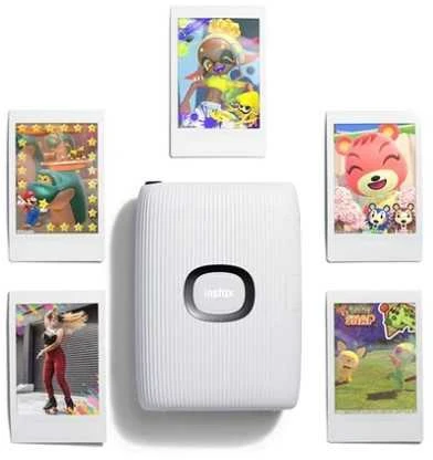 Spausdintuvas „Fujifilm Instax Mini Link 2“ specialusis leidimas, skirtas „Nintendo“ (Clay Baltas, Splatoon 3)