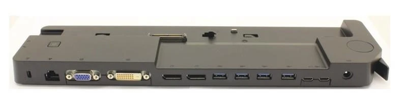 Fujitsu S26391-F1607-L109 knyginių kompiuterių dokas / jungčių replikatorius Prijungimas Juoda