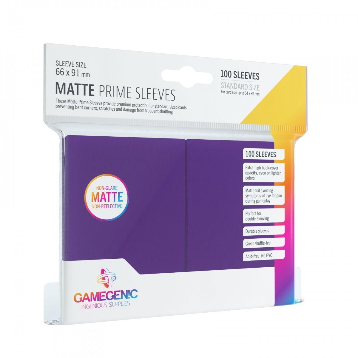 Dėlionė Rebel Gamegenic: Matte Prime CCG rankovės 66x91mm violetinės spalvos