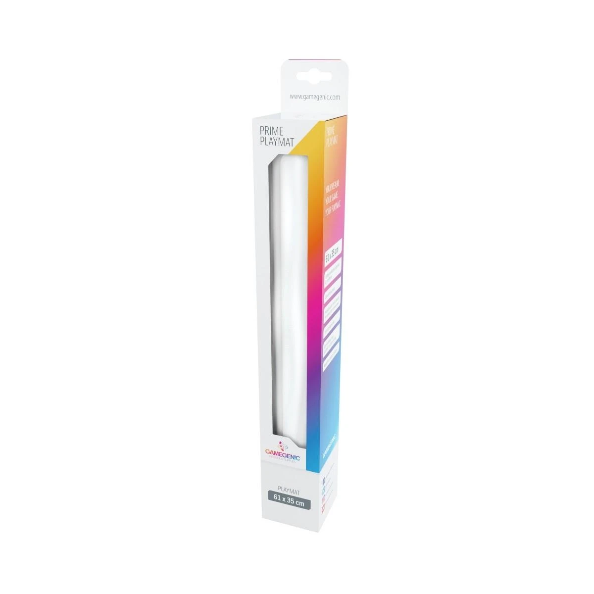 Gamegenic Gamegenic: Playmat Prime 2mm - balta