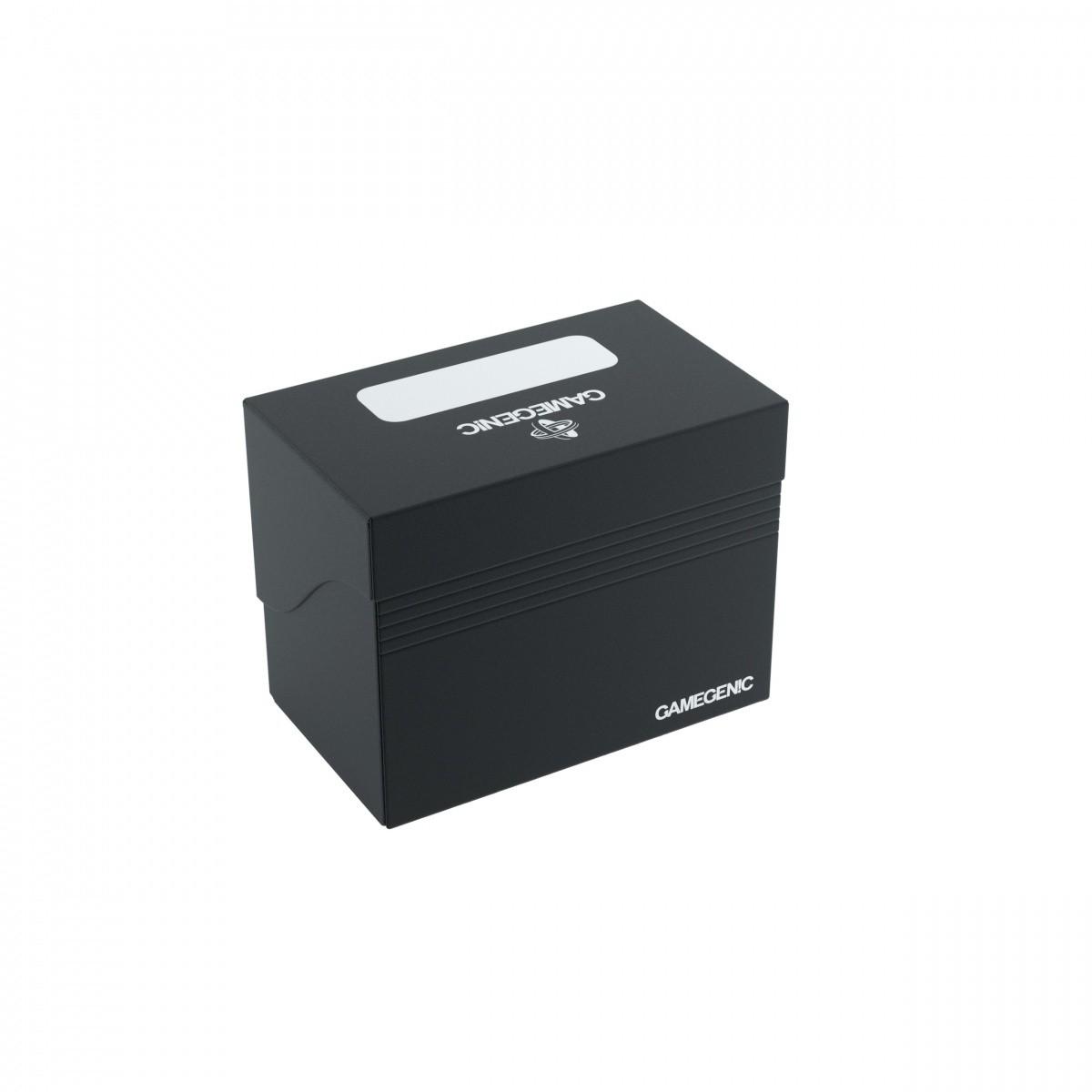 Gamegenic plastikinis dėklas 80+ kortų, gulintis, juodas