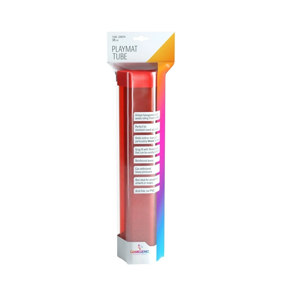 Gamegenic Gamegenic: Playmat Tube - Raudona