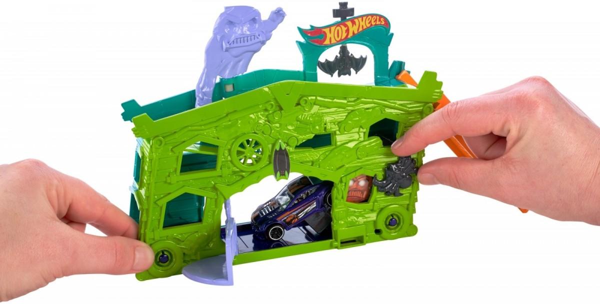 Mattel Žaislinis Hot Wheels garažas vaiduoklių tema FJN38
