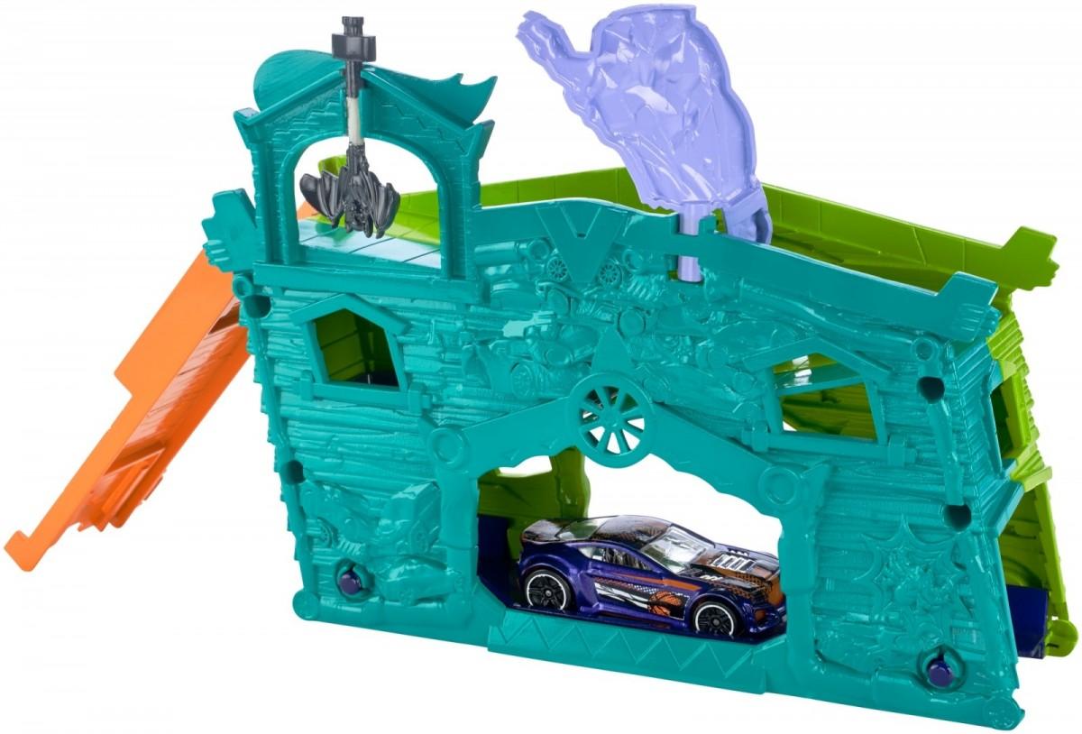 Mattel Žaislinis Hot Wheels garažas vaiduoklių tema FJN38