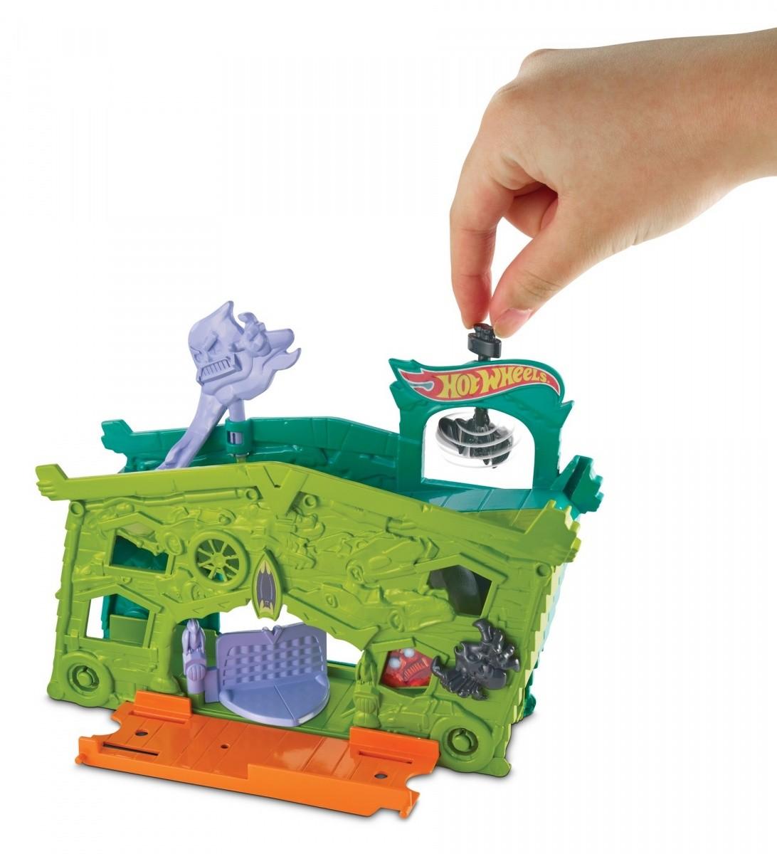 Mattel Žaislinis Hot Wheels garažas vaiduoklių tema FJN38