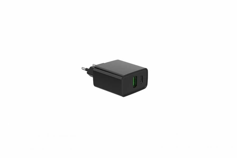 Gembird 2 prievadų 20 W USB greitasis įkroviklis | TA-UC-PDQC20-01-BK
