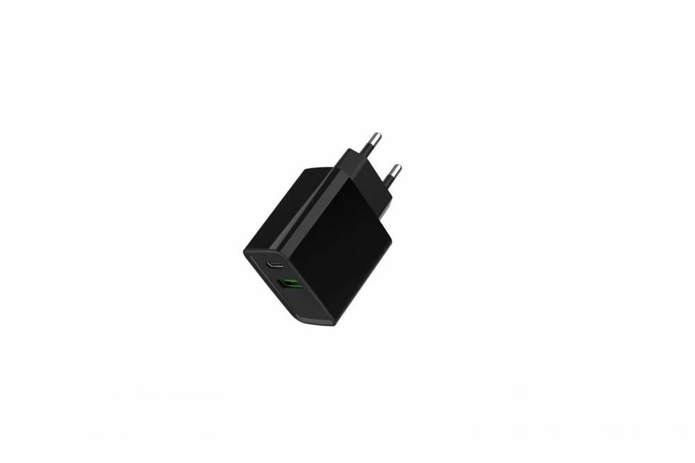 Gembird 2 prievadų 20 W USB greitasis įkroviklis | TA-UC-PDQC20-01-BK