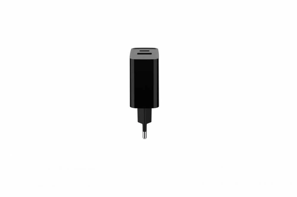 Gembird 2 prievadų 20 W USB greitasis įkroviklis | TA-UC-PDQC20-01-BK