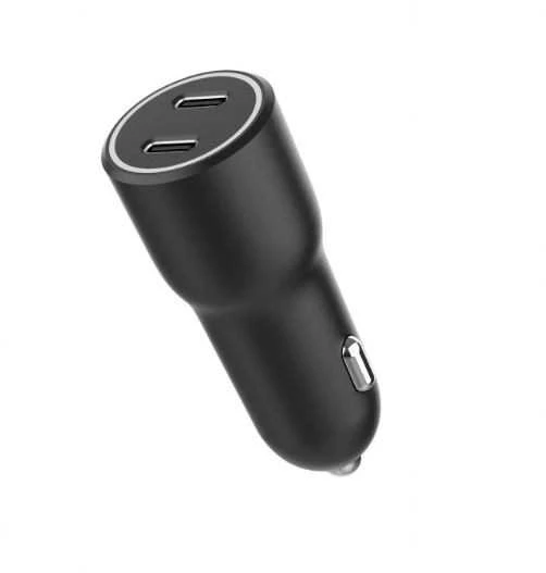 Gembird 2 xType-C, 4.0A, QC3.0 PD juodas