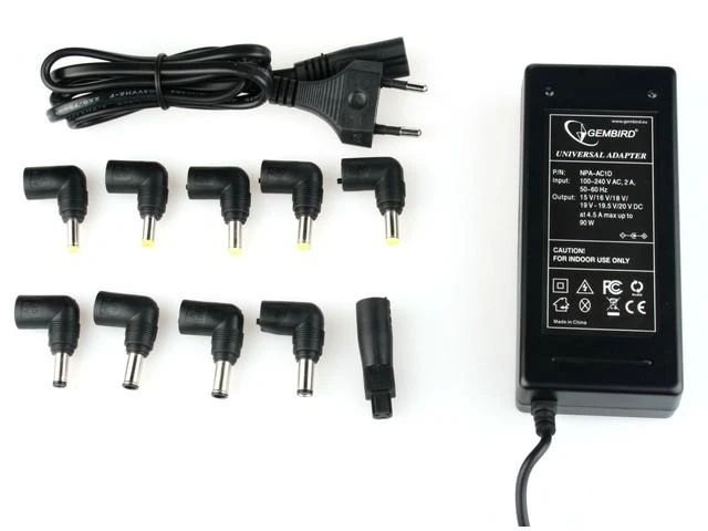 GEMBIRD NPA-AC1D Gembird AC maitinimo tinklo 90W universalus nešiojamojo kompiuterio maitinimo adapteris